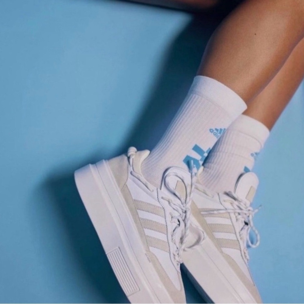 IVY PARK X ADIDAS 3-PAIR PACK IVY PARK CREW SOCKS SIZE S NWT - Picture 4 of 14